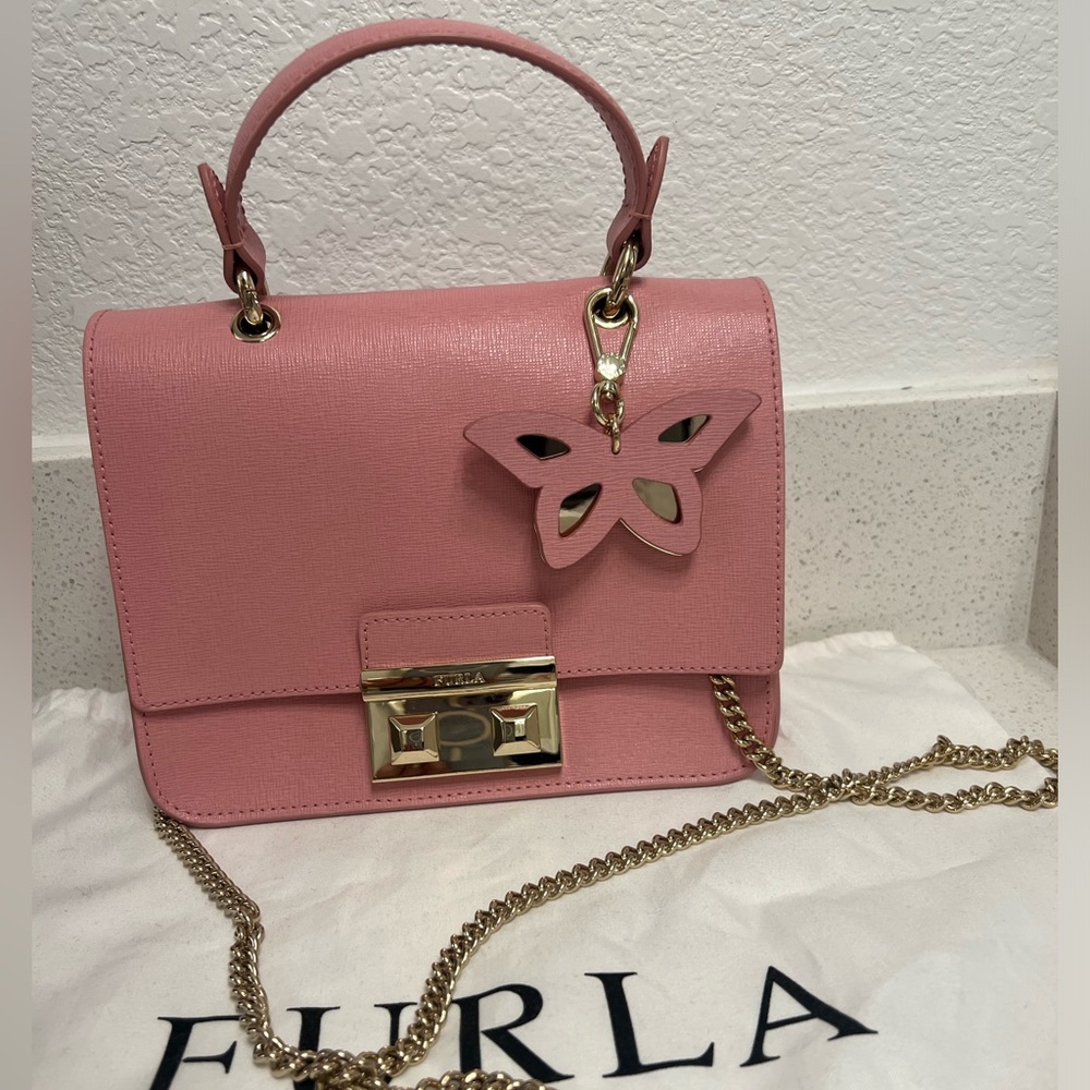 FURLA Leather Shoulder Bag